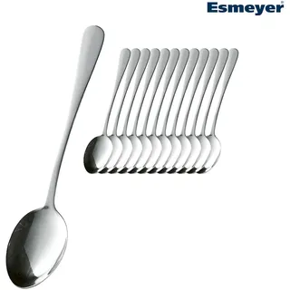 Esmeyer Langstiellöffel 12 St. Edelstahl 18/0 Silber