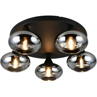Trio Divina 5 E14 ⌀49 cm rauchfarbig