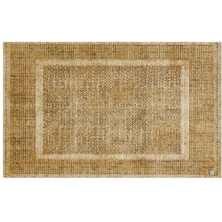 Barbara Becker Fußmatte Square, Schmutzfangmatte, für Eingangsbereich Wohnungstür, Fußabstreifer, Türmatte, Gelb, 39 x 58 cm