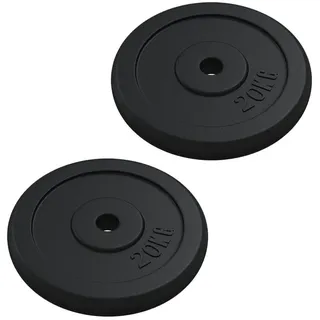 vidaXL Hantelscheibe 40 kg Gusseisen