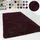 Esprit Relaxx Hochflorteppich 70 x 140 bordeaux/rot