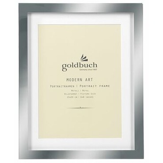 goldbuch Bilderrahmen Modern Art 21x26 cm silber