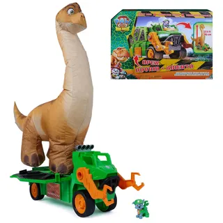 Spin Master Rockys Megasaurus Transport-Fahrzeug mit aufblasbarem Dino