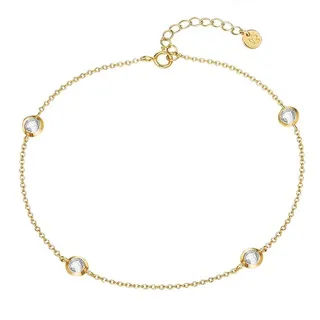 Glanzstücke München Fußkette 50080573 - gelbgold