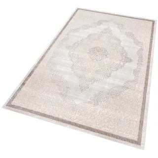 Teppich MERINOS "Elite 23045" Teppiche Gr. B/L: 200 cm x 290 cm, 12 mm, 1 St., beige (sand) Esszimmerteppiche