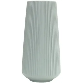 FeiliandaJJ Vase für Pampasgras,Bruchsicher Blumenvase Dekovase Modern Tisch Vase Geriffelte Bodenvase für Wohnzimmer Schlafzimmer Zuhause Hochzeit Dekor (Grün)