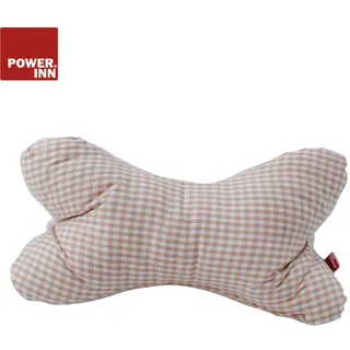 POWER INN Leseknochen 44 x 23 cm Braun kariert