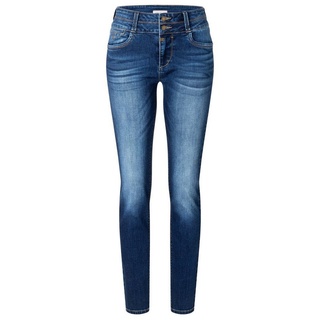 TIMEZONE Slim-fit-Jeans Enya (1-tlg) Plain/ohne Details blau 25