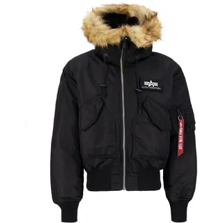 Alpha Industries 45p Custom Jacke - Black / Reflective - 3XL