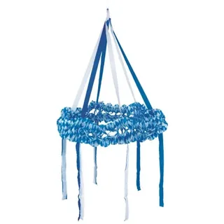 Papstar Dekokranz Papier Ø 75 cm Oktoberfest Blau