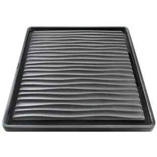 Blanco Wellentropf 432 x 382 mm schwarz-grau