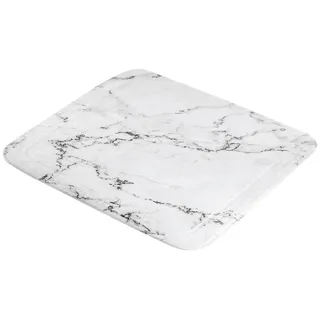 KLEINE WOLKE Duscheinlage Marble Schwarz/Weiß/Grau