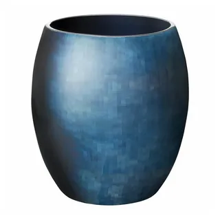 Stelton Blumenvase Stockholm Horizon 19 cm Blau/Grau