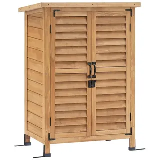 MCombo Gartenschrank 0690 63 cm Beige/Orange