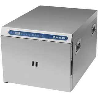 GastroHero Niedertemperaturgarer NTG12 | +30 °C bis +110 °C | 3 x 1/1 GN  | HOLD- & COOK-Funktion | Kerntemperaturfühler | 80 mm Einschubabstand
