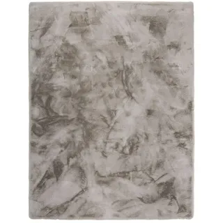 TT Home Hochflorteppich 60 x 100 cm Grau