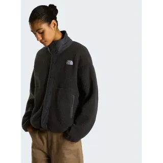The North Face Cragmont Snap Front Fleecejacke Schwarz S