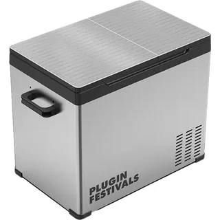 PLUG IN FESTIVALS IceCube DUAL Kompressor Kühlbox 40 l