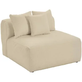 Livetastic Sofaelement Bloom, Beige, Textil, 2-Sitzer, 100x70x122 cm, Made in EU, erweiterbar, Rücken echt, individuell planbar, Wohnzimmer, Sofas & Couches, Sofas, Modulsofas