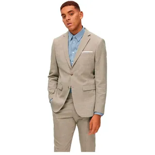 Selected Anzugsakko Slim Fit Khaki 44