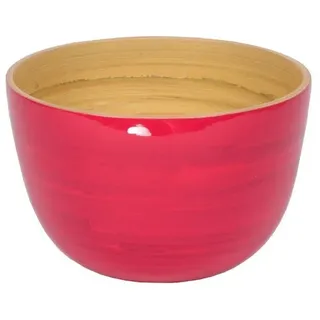 albert l. (punkt) Schüssel Bambus-Schüssel fuchsia 15x10cm, Bambus, (Schüsseln) bunt