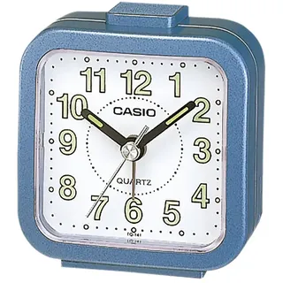 CASIO Quarzwecker WAKE UP TIMER Wecker,Leuchtzeiger und -ziffern,Schlafzimmer,Geschenkidee,Neo-Display blau