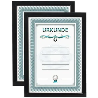 Ideal Trend Bilderrahmen schwarz 21x29,7 cm 2er Set