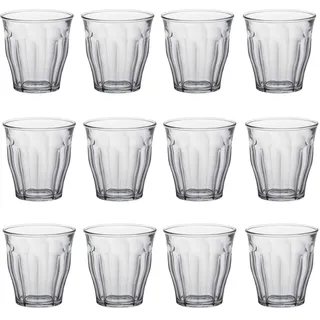 Duralex Picardie -Trinkgläser - 130ml Becher Für Wasser, Saft - Pack Von 12