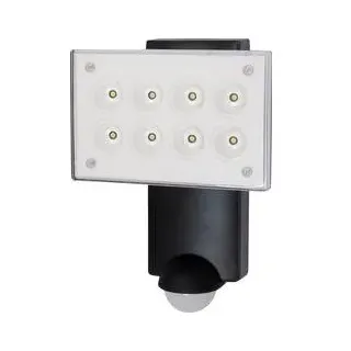 ORBIS Zeitschalttechnik Leistungsstarke LED-Beleuchtung mit Bewegungsmelder OB135450N LED-Außenwandleuchte mit Bewegungsmelder, LED-Außendeckenleuchte mit