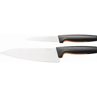 Fiskars Chef's knife set Fiskars Functional Form FF 2 pcs., Küchenmesser, Schwarz