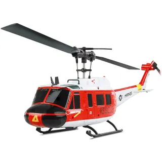 AMEWI Hubschrauber UH-1 Marine 6CH RTF rot/weiß