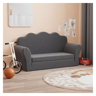 vidaXL Schlafsofa 2-Sitzer grau 2-in-1