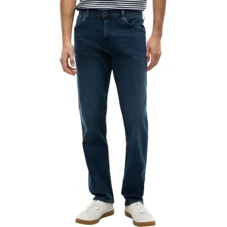 Tommy Hilfiger Herren Jeans Hose Denton Straight Leg mit Stretch, Blau (Tinted Blue), 35W/32L