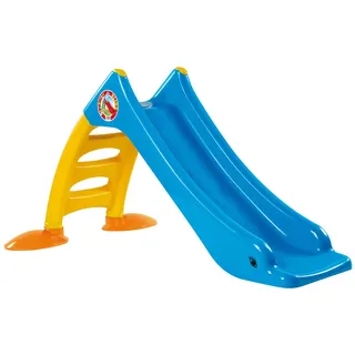 Dohany 2in1 Kinderrutsche & Wasserrutsche | Babyrutsche 120cm | Blau Gelb