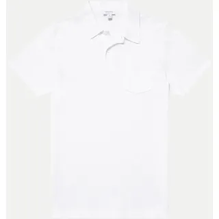 Sunspel Riviera Poloshirt weiß L