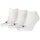 Sneaker-Socken 3er Pack white 47-49