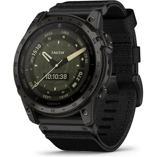 Garmin Tactix 7 BT 51 mm Polymergehäuse schwarz Nylonarmband schwarz M