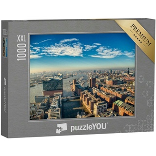 puzzleYOU Puzzle Elbphilharmonie, Hamburg, 1000 Puzzleteile, puzzleYOU-Kollektionen Elbphilharmonie