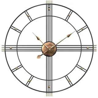 vidaXL Wanduhr Schwarz 60 cm vidaXL