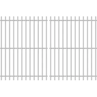 Set Mit 2 Edelstahl-grillrosten (33 X 25,2 Cm) Für Enders San Diego 3 Gasgrill – Rostfrei, Verzugsfrei Und Leicht Zu Reinigen
