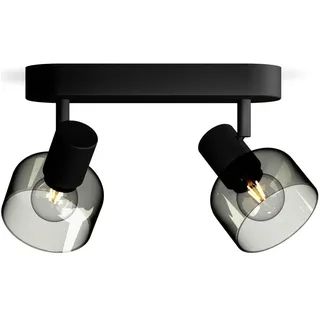 Philips Sleet 2-flammig schwarz