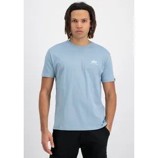 Alpha Industries T-Shirt - Weiß,Hellblau - L