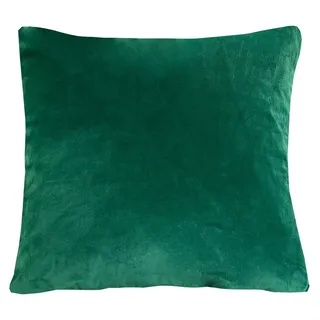 Gözze Dekokissen MAGNUM, Grün, Uni, Samt, 60 x 60 cm grün