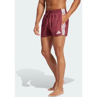 Adidas 3-Streifen 3-Inch Badeshorts Shadow Red / White 2XL