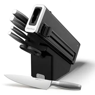 Ninja StaySharp Messerblock mit Schleifer Anthrazit/Edelstahl