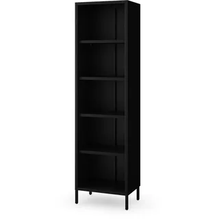 Jan Nowak Bücherregal 50 x 180 x 35 cm Schwarz