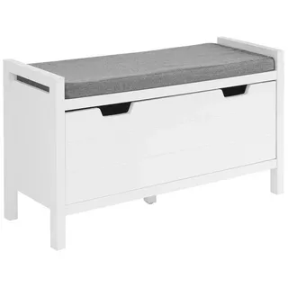 SoBuy FSR97 91 x 50 x 30 cm weiß / weiß