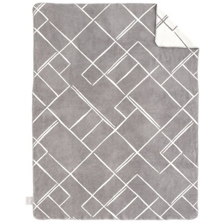 IBENA Wohndecke JACQUARD BUGATTI - grau