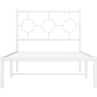 vidaXL 90 x 200 cm Weiß