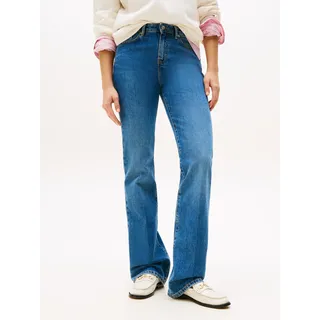 Tommy Hilfiger Damen Jeans Hose Flo Bootcut Mid Rise, Blau (Flo), 30W/30L